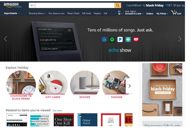 Amazon Website